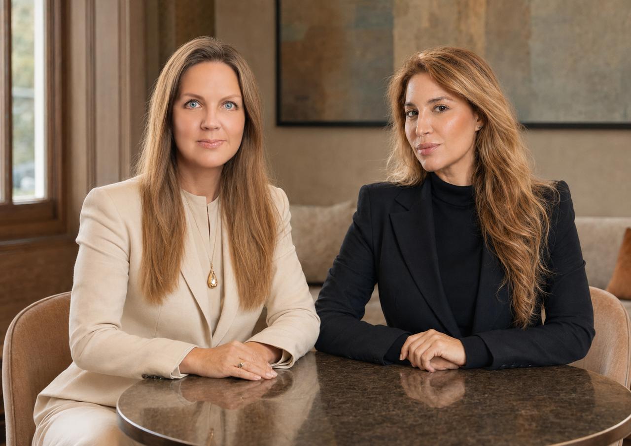 Dr Amber Ghaddar and Bridget Greenwood, co-founders
