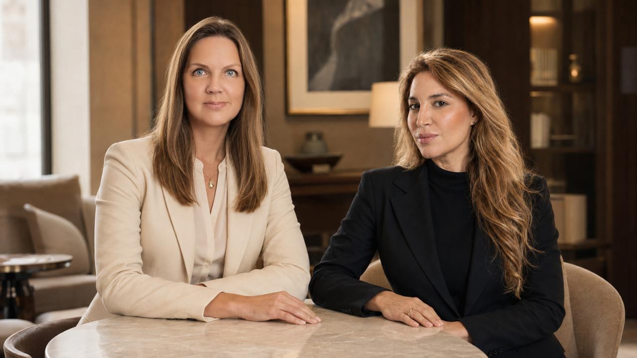 Dr Amber Ghaddar and Bridget Greenwood, co-founders of The 200Bn Club
